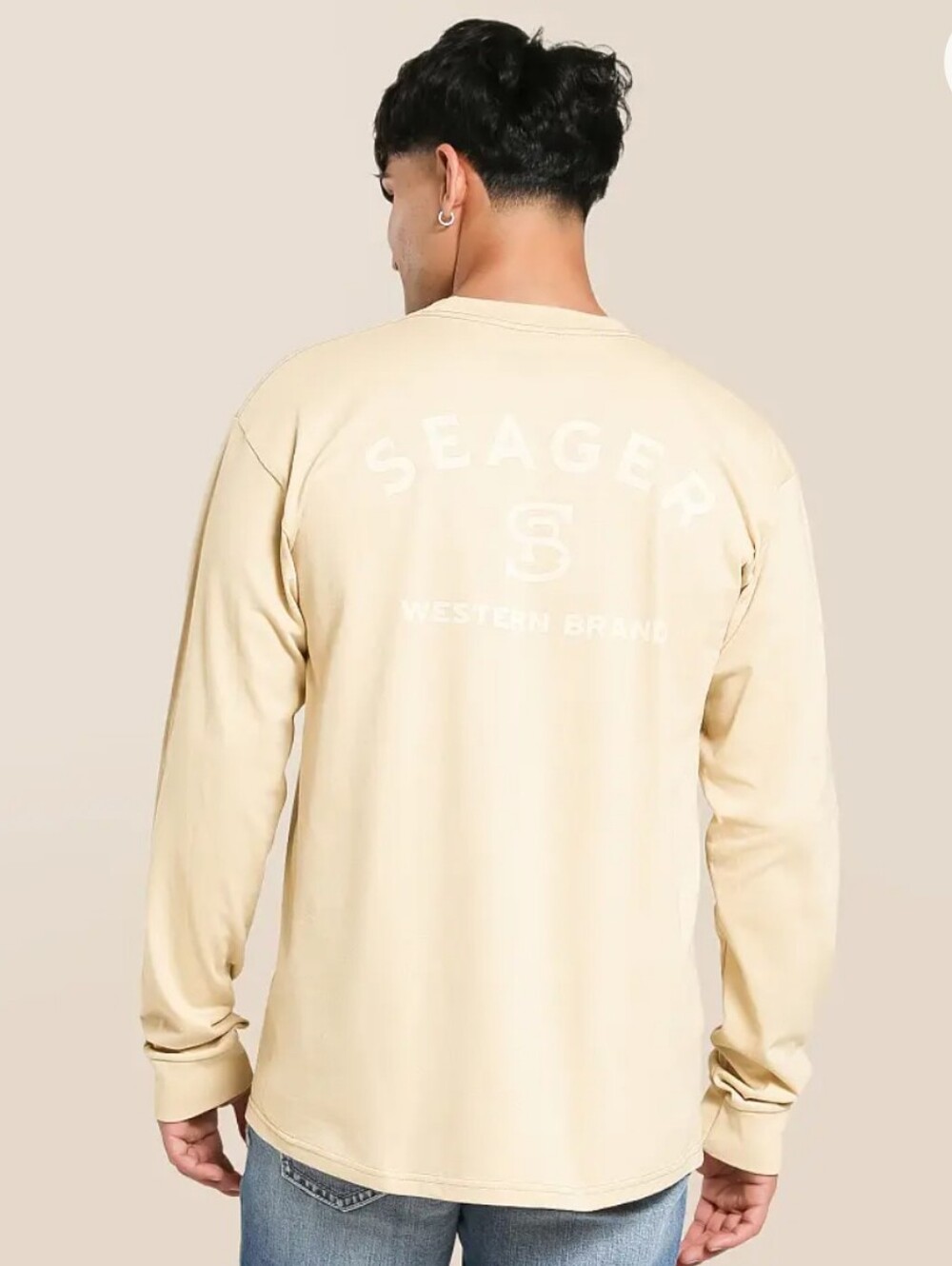 Seager Co. Branded Tee Long Sleeve S